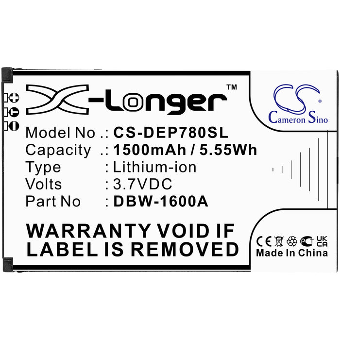 Doro 7010 7011 7781 Secure 780x Mobile Phone Replacement Battery-3