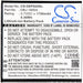 Doro Liberto 820 Mobile Phone Replacement Battery-3