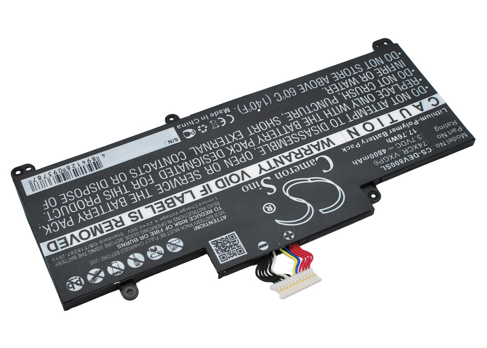 Dell T01D T10D-5830 Venue 8 Pro Tablet Replacement Battery-2
