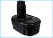 Dewalt DC528 Flashlight DC551KA DC61 Black 1500mAh Replacement Battery-5