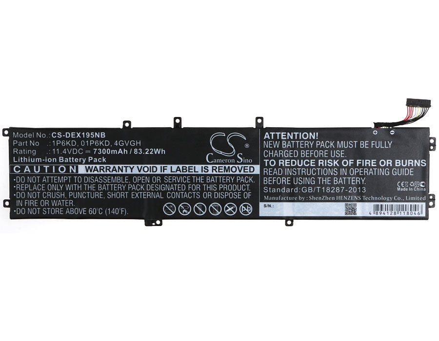 Dell Precision 5510 XPS 15 9530 XPS 15 9550 XPS 15-9550-D1828T XPS15 9550 Laptop and Notebook Replacement Battery-5