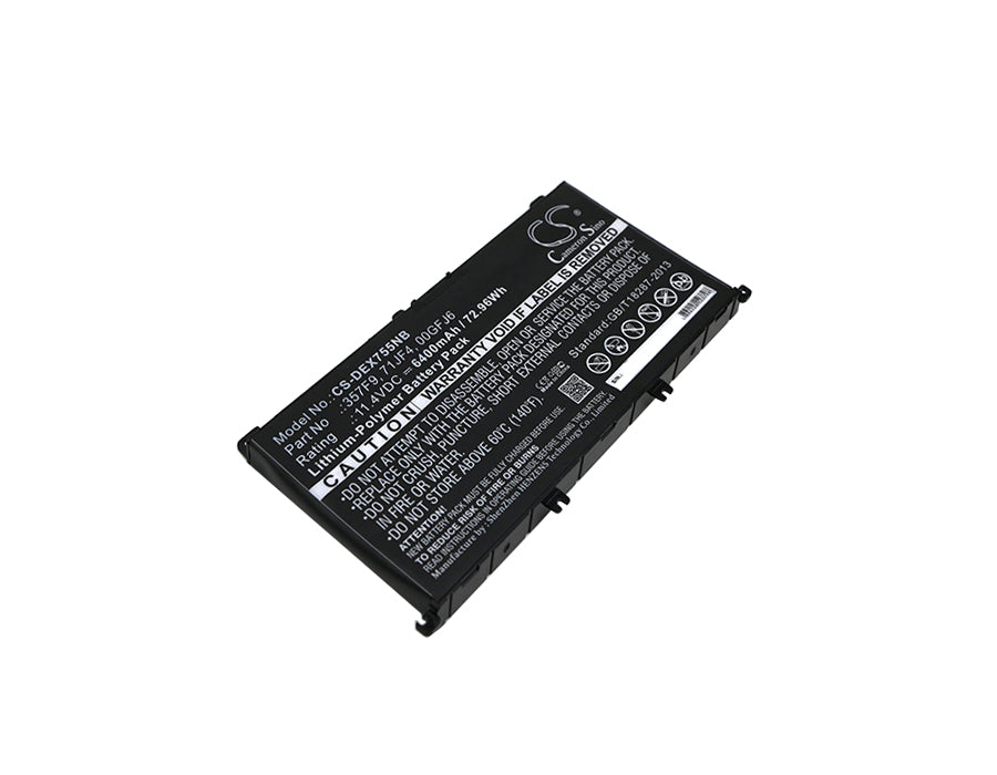 Dell Ins 15-7567-D1545B Ins 15-7567-D1545R Ins 15- Replacement Battery-main