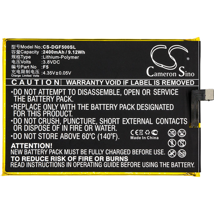 Doogee F5 Mobile Phone Replacement Battery-3