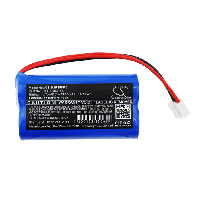 DJI GL358WB Phantom 3 4K Phantom 3 Standard 2600mAh Remote Control Replacement Battery-3