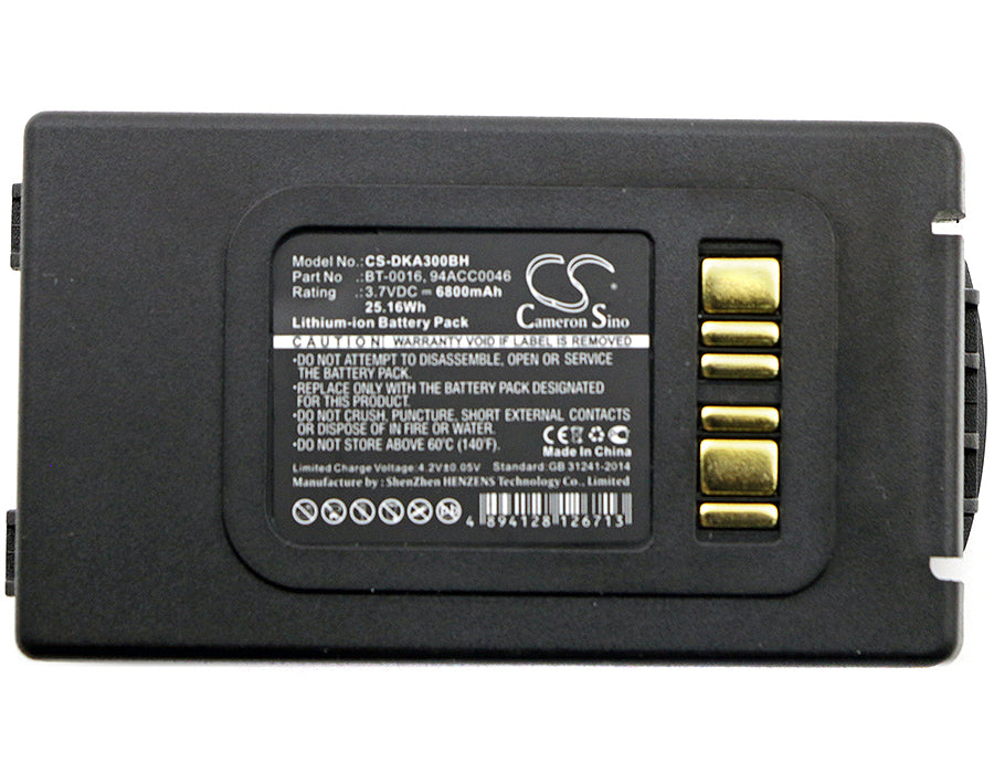 Datalogic Skorpio X3 Skorpio X4 6800mAh Replacement Battery-5