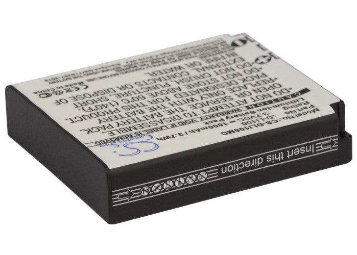 Kodak PIXPRO SP1 PIXPRO SP1 HD PIXPRO SP360 PIXPRO SP360 4K PlaySport Zx5 SP1-YL3 Camera Replacement Battery-2