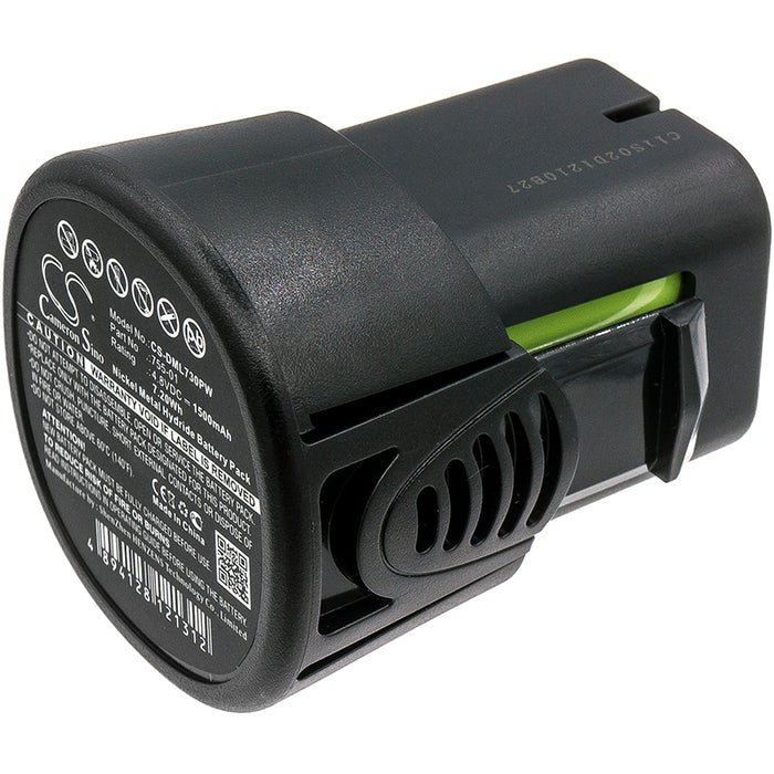 Dreme 7300-N 8 MiniMite 4.8-Volt Cordless Two Replacement Battery-main