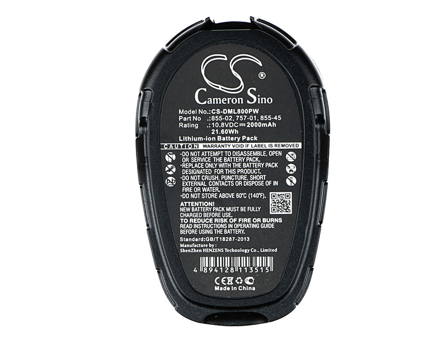 Dremel 8000-01 8001-01 Replacement Battery-5