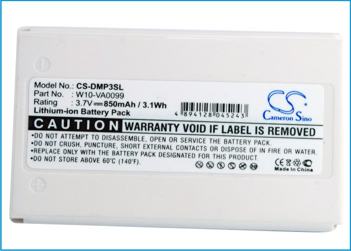 Minon DMP-3 Media Player Replacement Battery-5