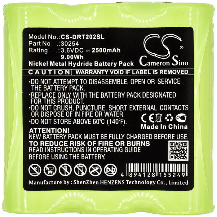 Deviser DS2002 DS2002H Replacement Battery-3
