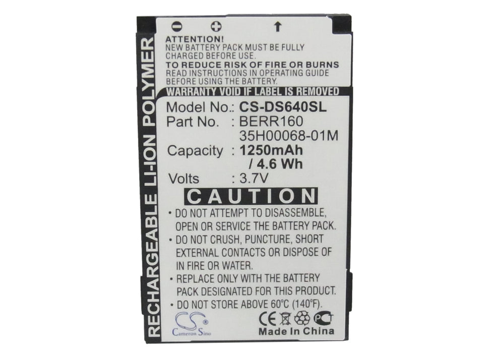 HTC Iris Iris 100 S640 1250mAh Mobile Phone Replacement Battery-5