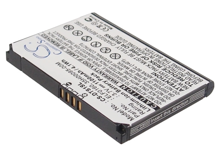 O2 XDA Nova 1100mAh Mobile Phone Replacement Battery-2