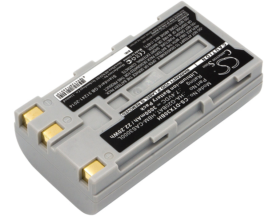 Casio DT-X30 DT-X30G DT-X30GR-30C IT-9000 3000mAh Replacement Battery-2