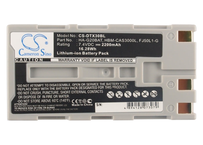 Casio DT-X30 DT-X30G DT-X30GR-30C IT-9000 2200mAh Replacement Battery-5