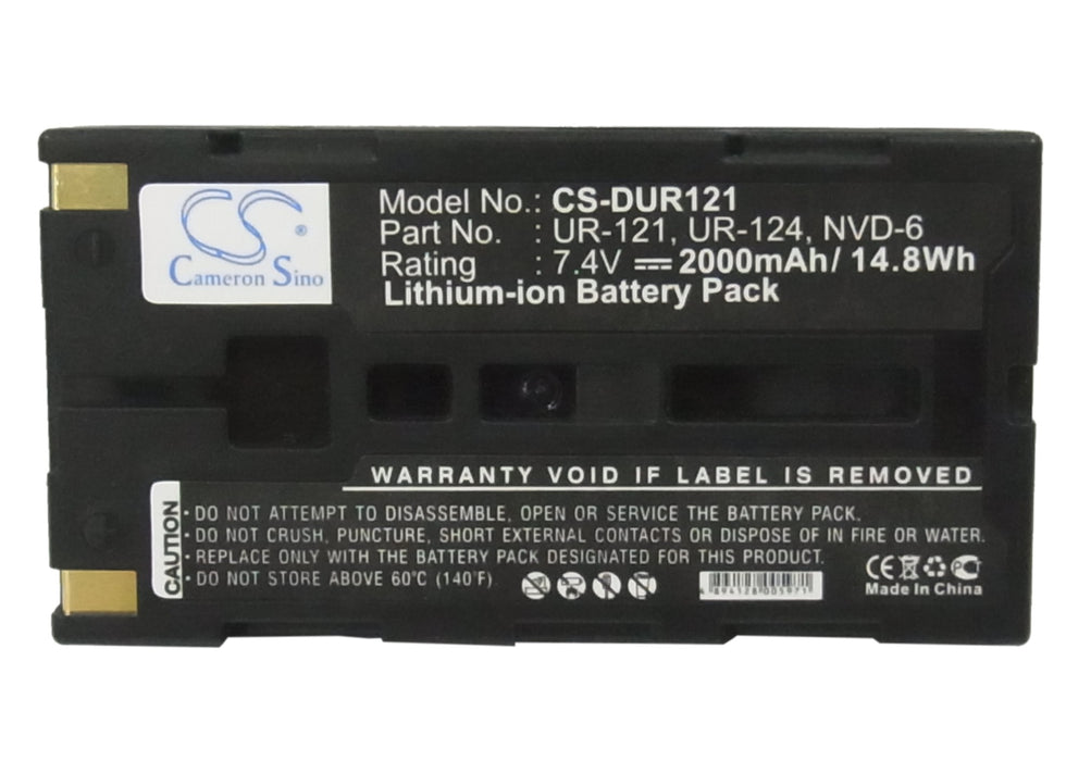 Sanyo iDshot IDC-1000 iDshot IDC-1000Z iDshot IDC-1000ZU Xacti NV-DV35 Xacti NV-HD500 Xacti NV-KD100 Camera Replacement Battery-5