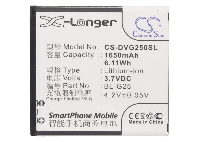 Hosin U6 U7 Mobile Phone Replacement Battery-5