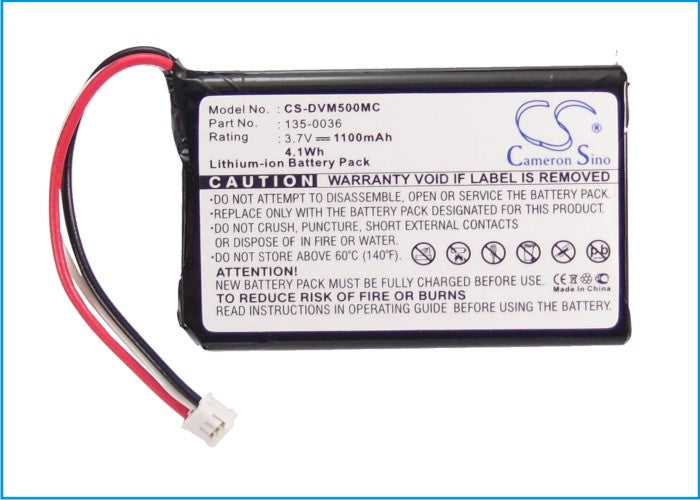 Digital Ally DV-500ULTRA DVB-500 DVM-500 Plus DVM-500PL DVM-750 Camera Replacement Battery-5