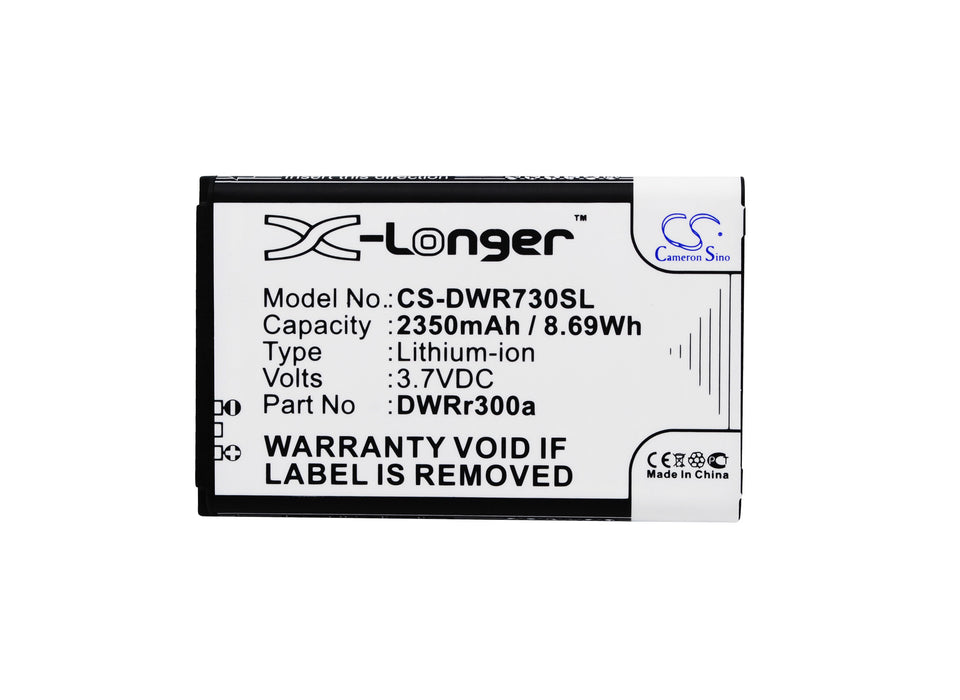 D-Link DWR-720 DWR-720 B1 DWR-730 DWR-730 B1 DWR-730 B2 DWR-830 A1 DWR-932 C1 DWR-932C A1 Hotspot Replacement Battery-5