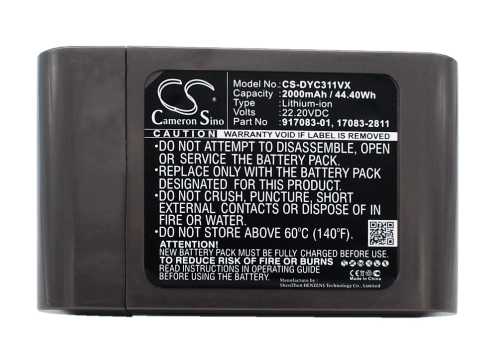 Dyson DC31 DC31 Animal DC34 DC35 DC35 Excl 2000mAh Replacement Battery-main