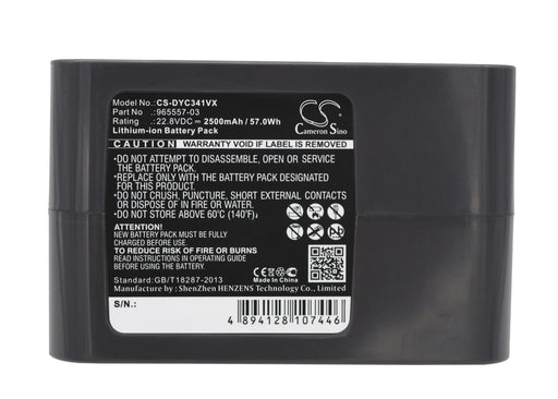Dyson DC31 Animal DC34 DC34 Animal DC Gray 2500mAh Replacement Battery-main