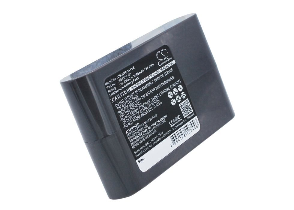 Dyson DC31 Animal DC34 DC34 Animal DC35 DC35 Multi floor DC44 Animal DC45 DC45 SV DC56 2500mAh Vacuum Replacement Battery-2