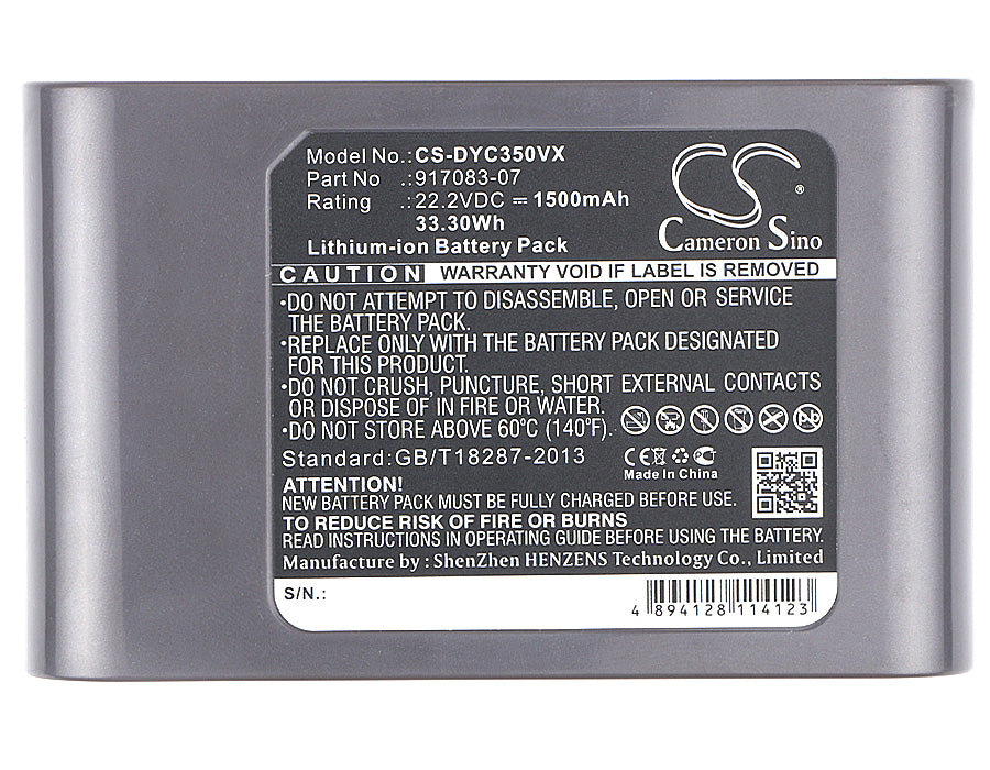 Dyson DC30 DC31 DC31 Animalpro DC31 Car &amp Boat DC34 DC34 Animalpro DC34 Car &amp Boat DC35 DC35 Digital Slim DC35 Exclus Vacuum Replacement Battery-5