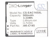 Telme C145 C145B Mobile Phone Replacement Battery-5
