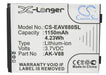 Emporia CONNECT V88 V88_001 Mobile Phone Replacement Battery-5