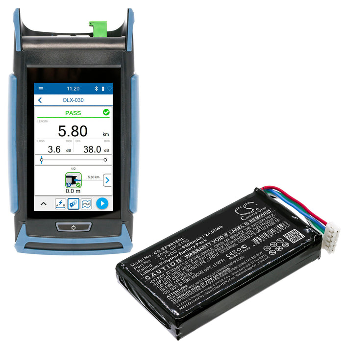 EXFO OX1 OX1 Optical Explorer OX1 Optical Fiber Mu Replacement Battery-6