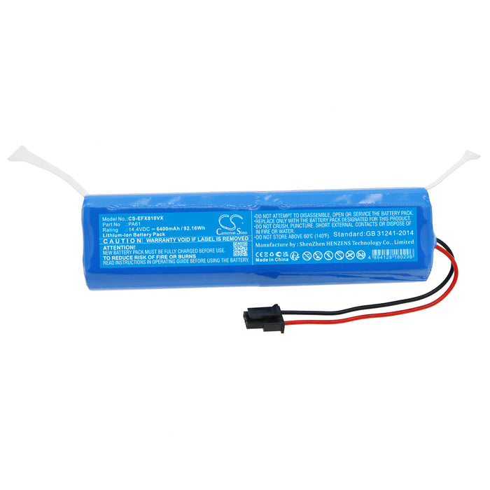 Eufy RoboVac X8 RoboVac X8 Hybrid RoboVac X8 Hybrid White RoboVac X8 White T226X 6400mAh Vacuum Replacement Battery