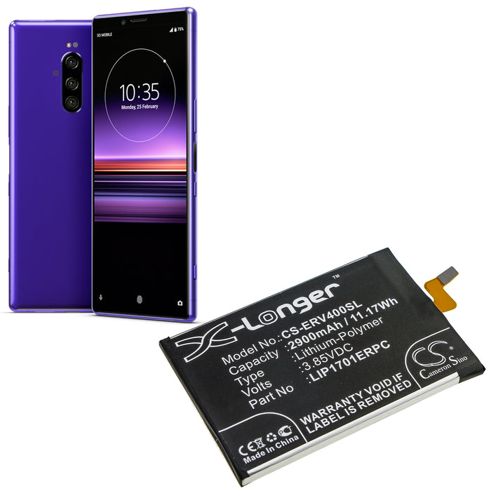 Sony 802SO J8110 J8170 J9150 PF13 SO-03L SOV40 Xperia 1 Global Mobile Phone Replacement Battery-5