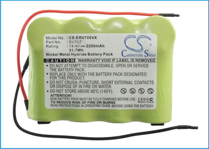 Shark EV729 FM26K Pet Perfect Bagless SV70 SV70 Pet Perfect SV70ZN SV719 SV726N SV726N (14.4V) Sweeper SV70 Vacuum Replacement Battery-5