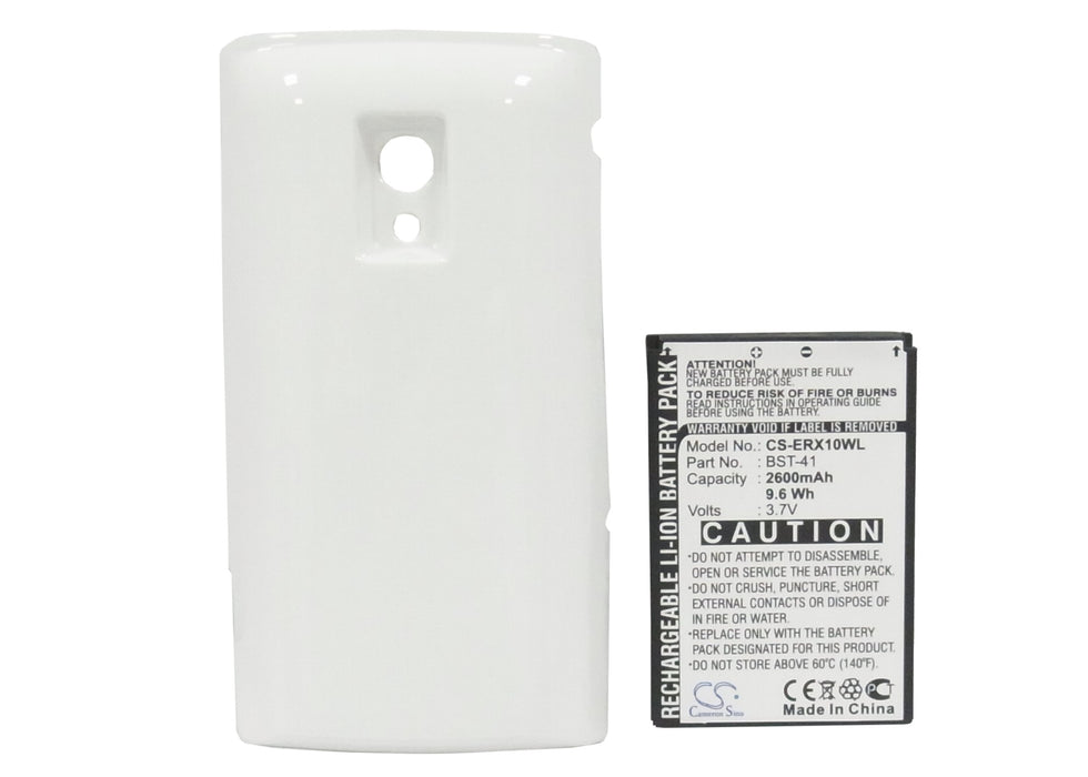 Ntt Docomo ASO29038 XperiaTM 2600mAh White Mobile Phone Replacement Battery-5