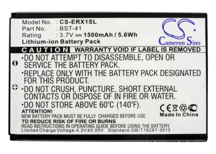 Ntt Docomo ASO29038 XperiaTM 1500mAh Mobile Phone Replacement Battery-5