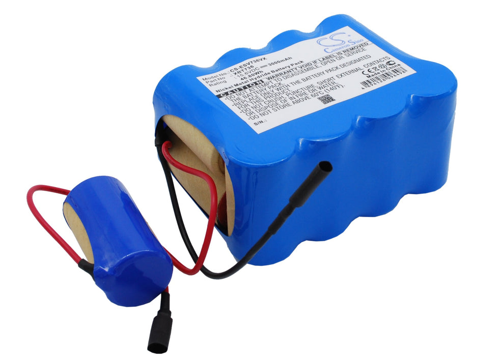Euro Pro Shark SV736 Shark SV736R SV736 SV736R Vacuum Replacement Battery-2