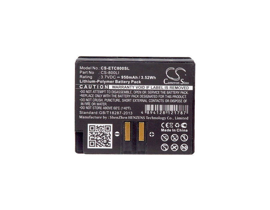 Eartec ComStar Wireless Headsets Headphone Replacement Battery-5