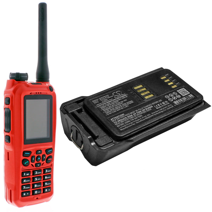 Tetra CASSIDIAN THR9 5200mAh Two Way Radio Replacement Battery-6