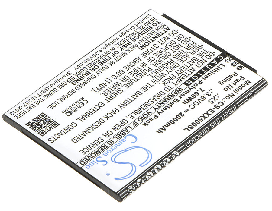 Explay X5 Mobile Phone Replacement Battery-2