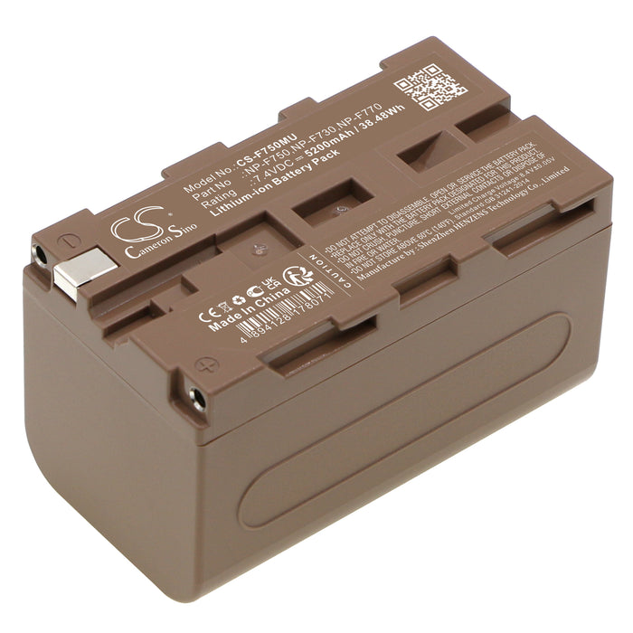 ATOMOS Ninja 10-bit DTE field recorde 5200mAh Camera Replacement Battery