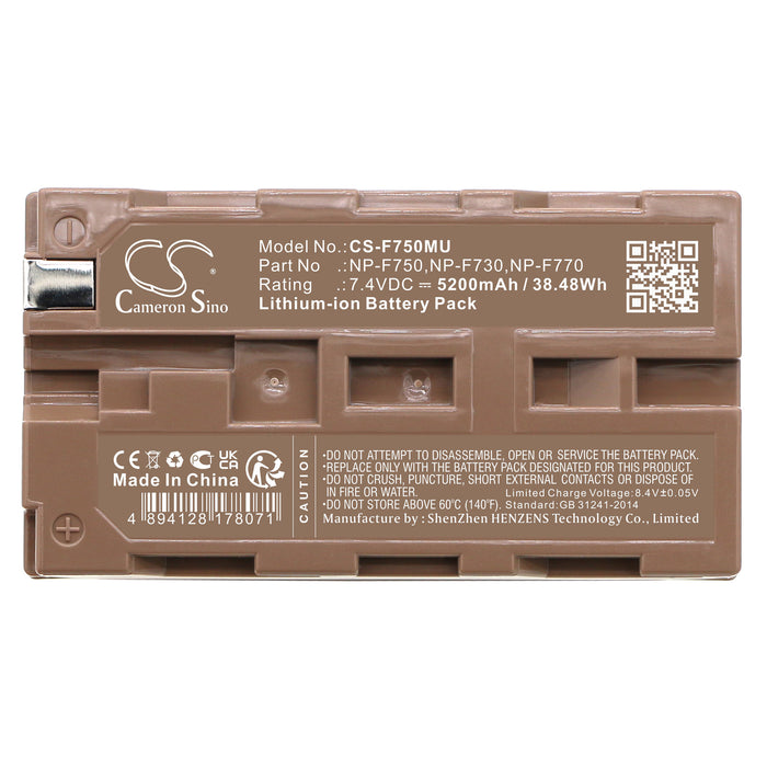 Hitachi 553 845 VM-975LE VM-D675LA VM-D865LE VM-D875 VM-D875LA VM-D975 VM-D975LA VM-E330 VM-E330E VM-E340 VM-E360 V 5200mAh Camera Replacement Battery