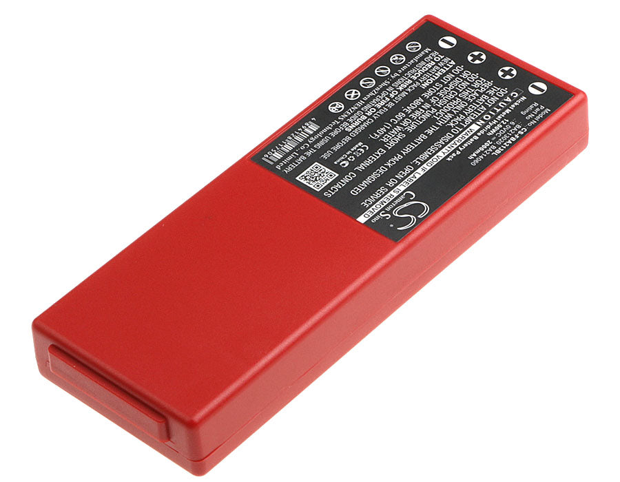 HBC BA14061 Fub06 Eex FUB10AA FUB10XL FUB78AA PM471560 Radiomatic BA210040 Radiomatic BA211060 Radiomat 2000mAh Red Remote Control Replacement Battery-2