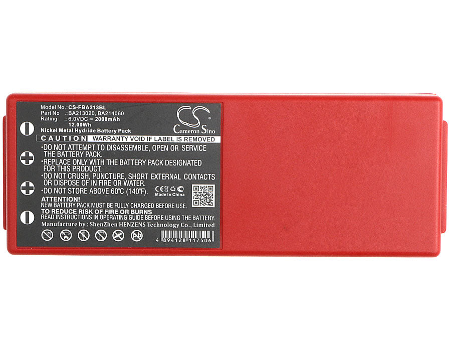 HBC BA14061 Fub06 Eex FUB10AA FUB10XL FUB78AA PM471560 Radiomatic BA210040 Radiomatic BA211060 Radiomat 2000mAh Red Remote Control Replacement Battery-5