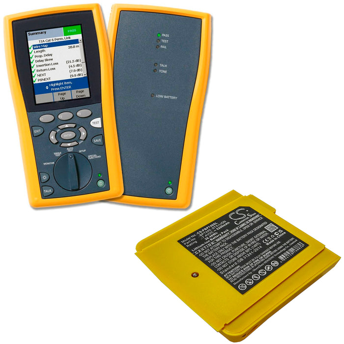 Fluke DTX-1200-M DTX-1200-MS DTX-1800-M DTX-1800-M Replacement Battery-6