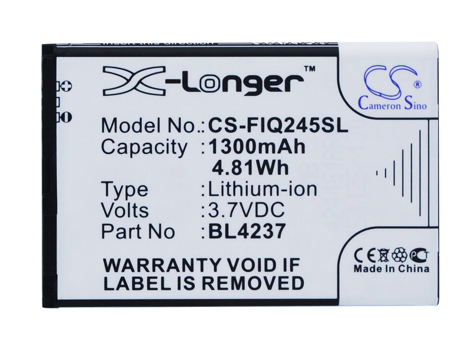 FLY IQ245 IQ245 Wizard IQ246 IQ246 Power IQ430 IQ430 Evoke Mobile Phone Replacement Battery-5