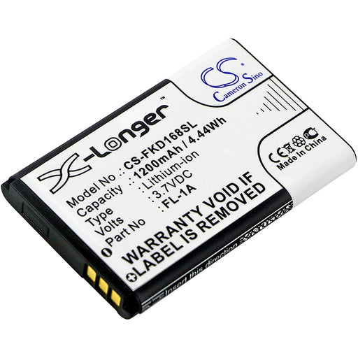 Fukuda EK-168G EK-268G EK-468G 1200mAh Replacement Battery-main