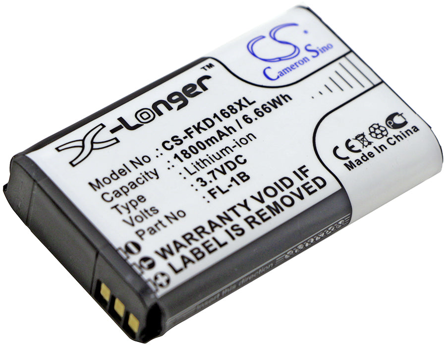 Fukuda EK-168G EK-268G EK-468G 1800mAh Replacement Battery-main