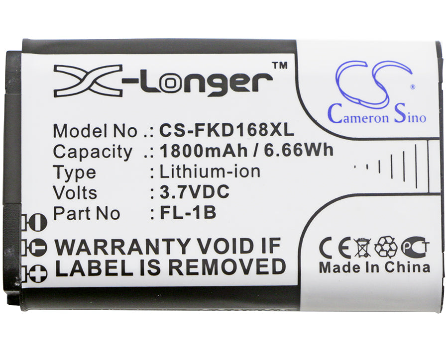 Fukuda EK-168G EK-268G EK-468G 1800mAh Replacement Battery-3