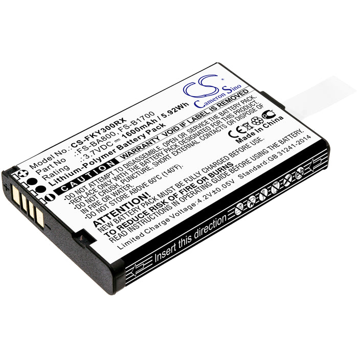 Flysky FA605 FS-GT2B FS-GT3B FS-GT3C FS-i10 FS-iT4 Replacement Battery-main