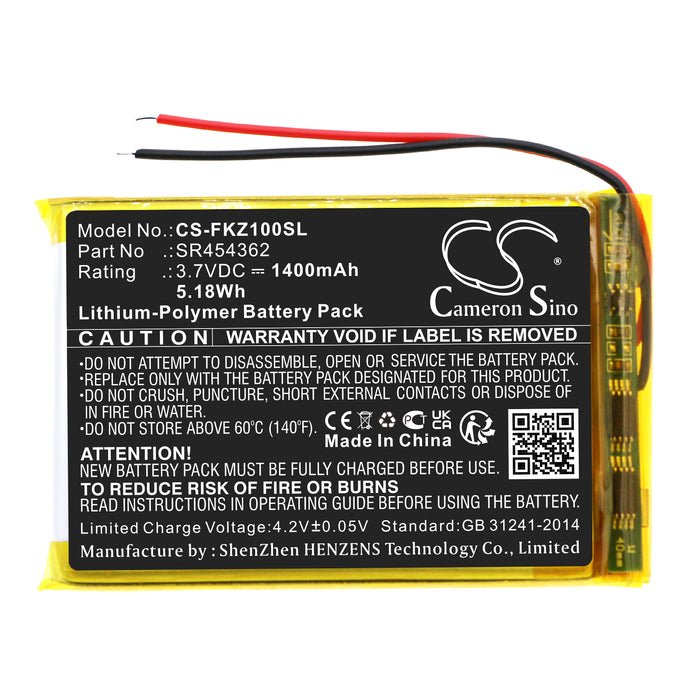 Falk FA Z10 NEO 620 NEO 620 LMU NEO 640 NEO 640 LMU GPS Replacement Battery