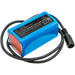 Square LED light Replacement Battery-main